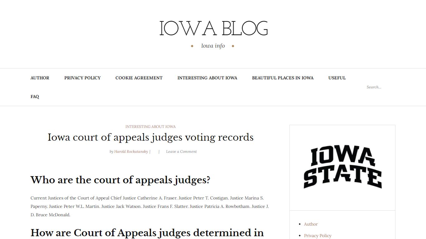 Iowa court of appeals judges voting records - willialawoffices.com